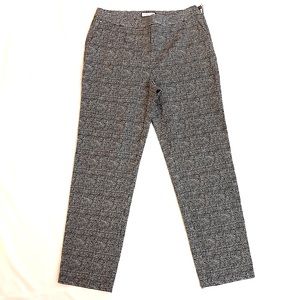 NEW CHARTER CLUB Houndstooth Stretch Pants NWOT